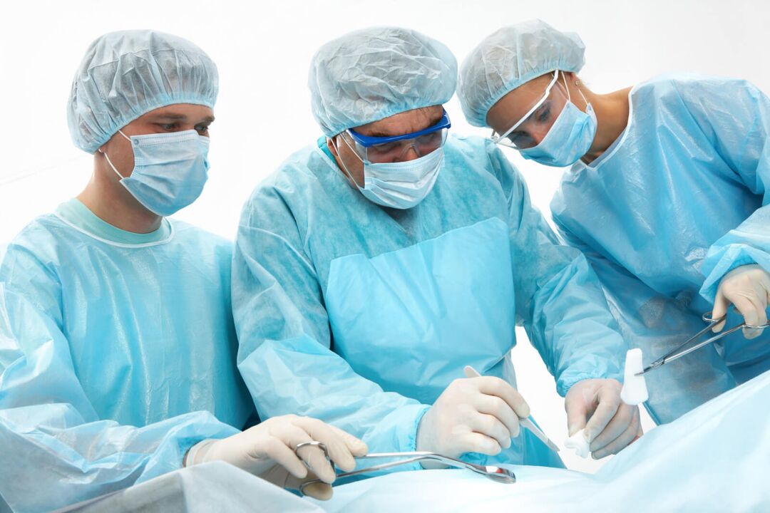 Performing penis enlargement surgery